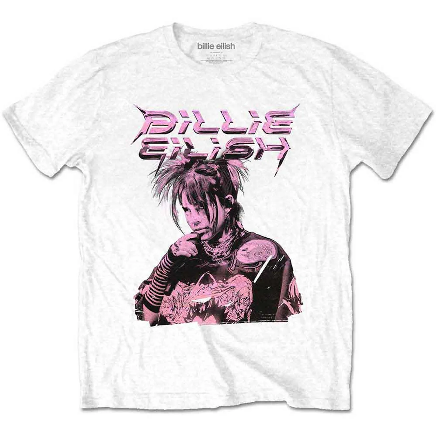 Billie Eilish T Shirt - Purple Illustration