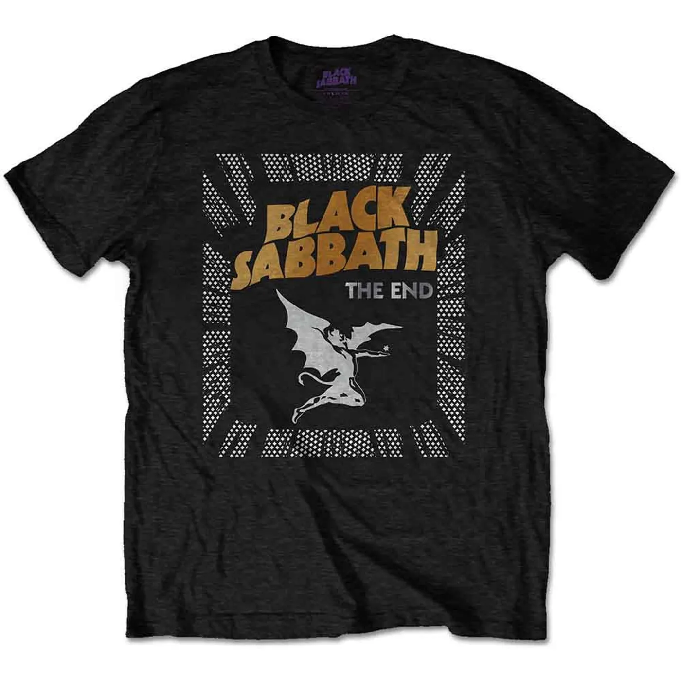 Black Sabbath T Shirt - The End Demon-Back