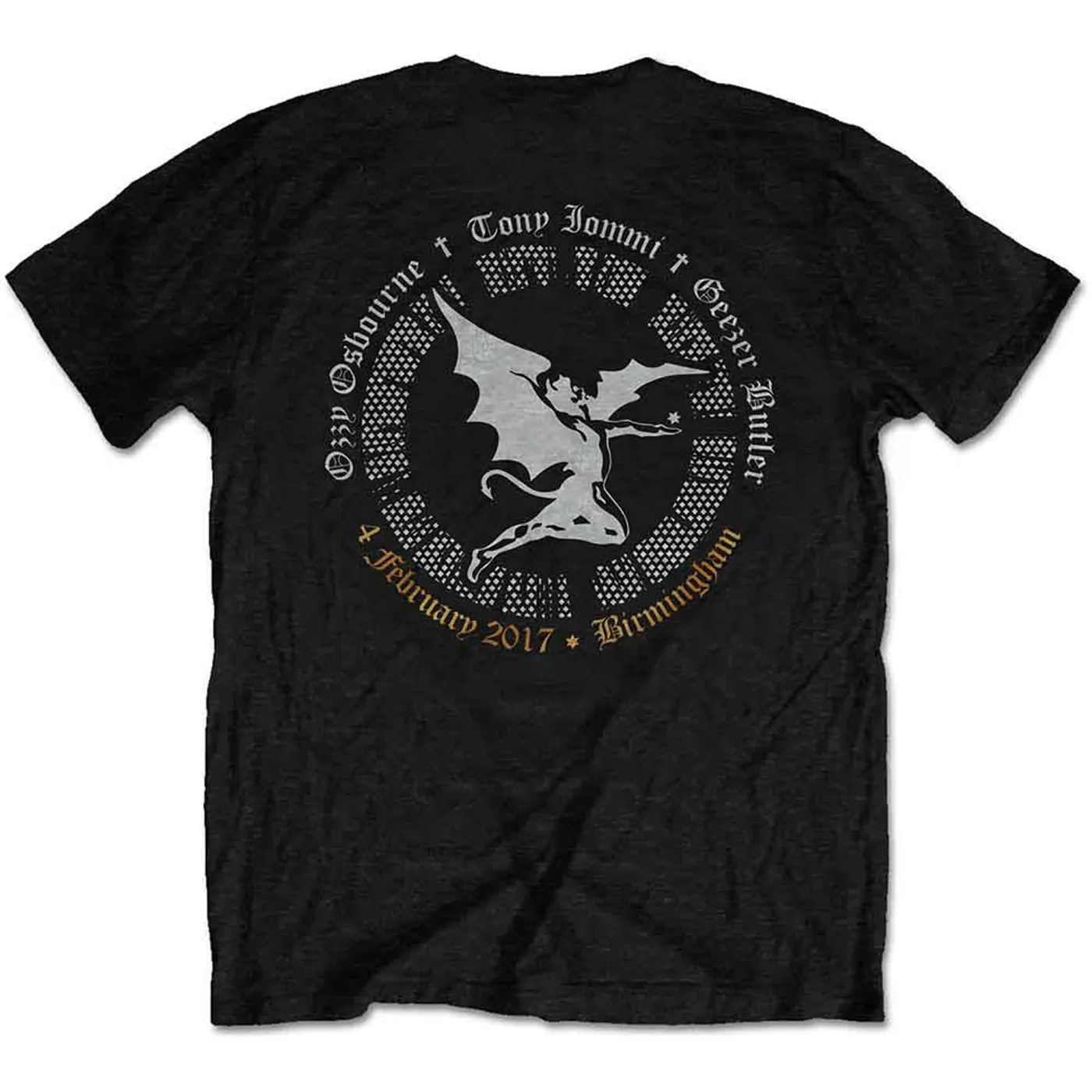 Black Sabbath T Shirt - The End Demon-Back