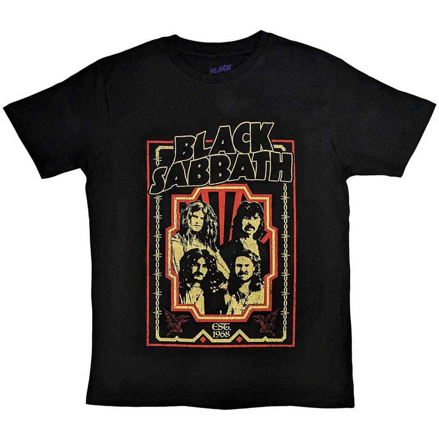 Black Sabbath T Shirt - Est 1968