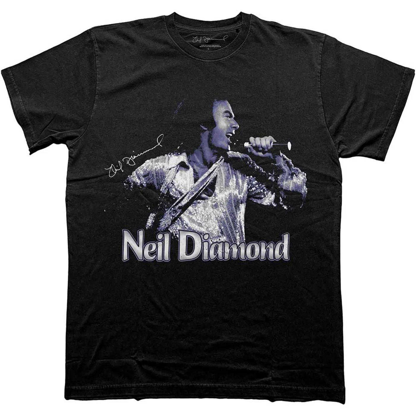 Neil Diamond T Shirt - Singing