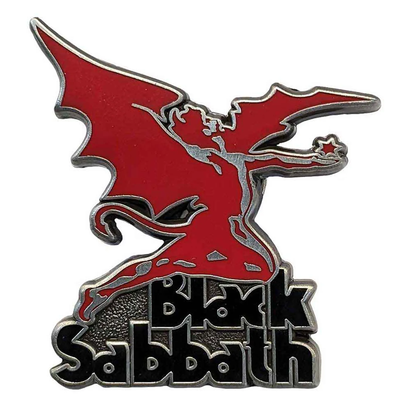Black Sabbath Metal Items Pin Badge - Logo & Daemon