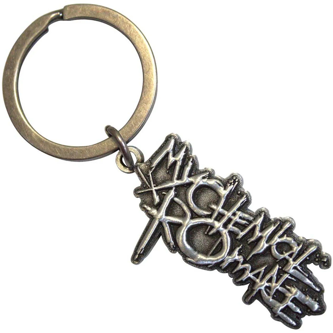 My Chemical Romance Metal Items Standard Keychains - The Black Parade Logo