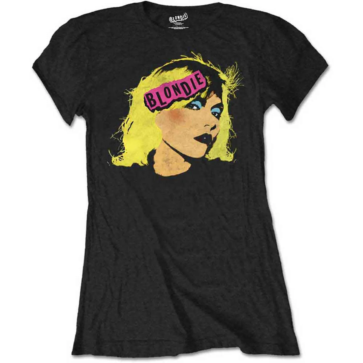 Blondie Woman's T Shirt - Punk Logo