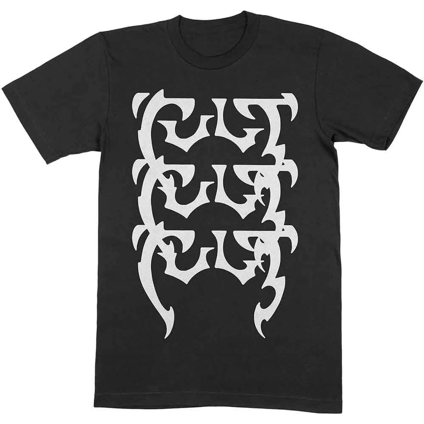 The Cult T Shirt - Repeating Logo