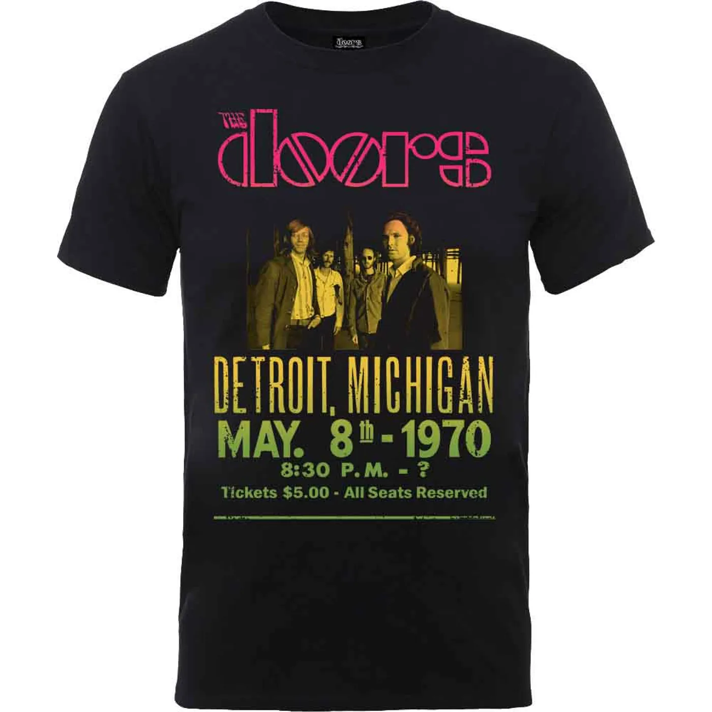 The Doors T Shirt - Gradient Show Poster