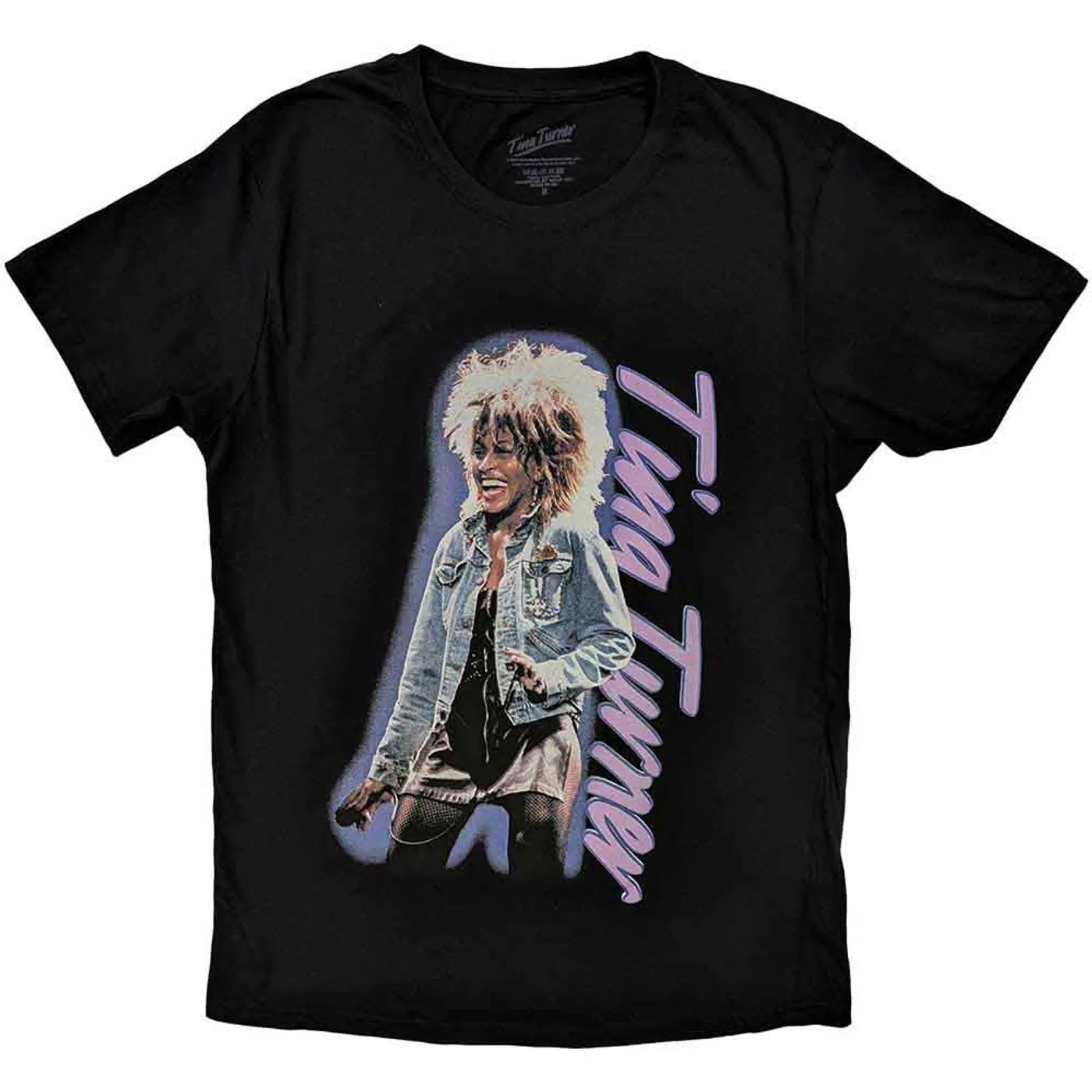 Tina Turner T Shirt - Vertical Logo