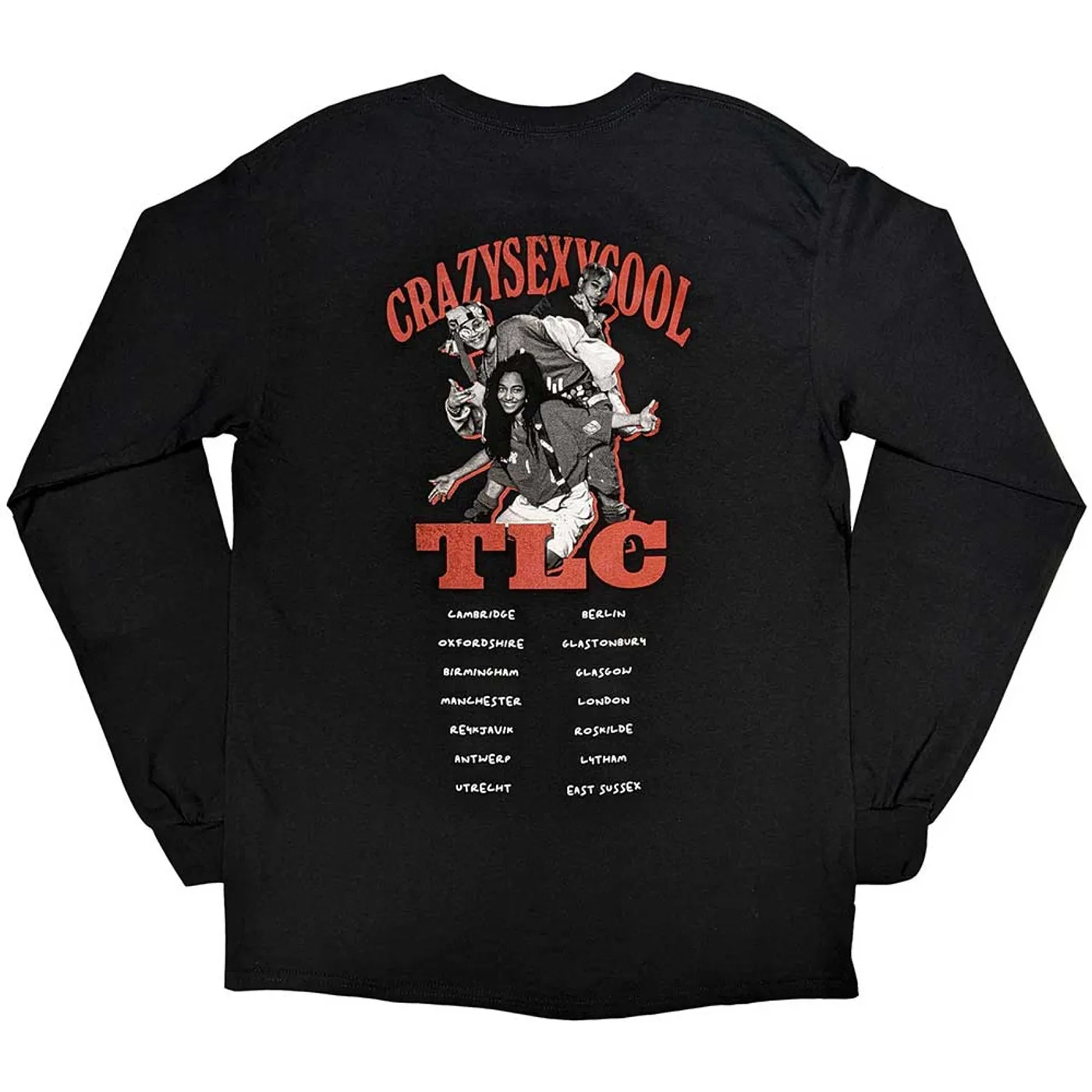 TLC Long Sleeve T Shirt - CrazySexyCool Photo European Tour 2022