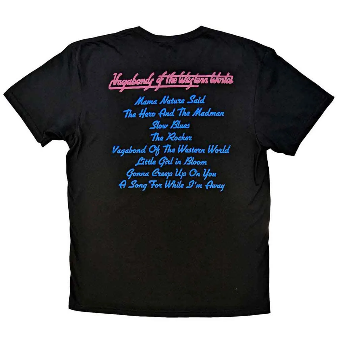 Thin Lizzy T Shirt - VOTWW Tracklist