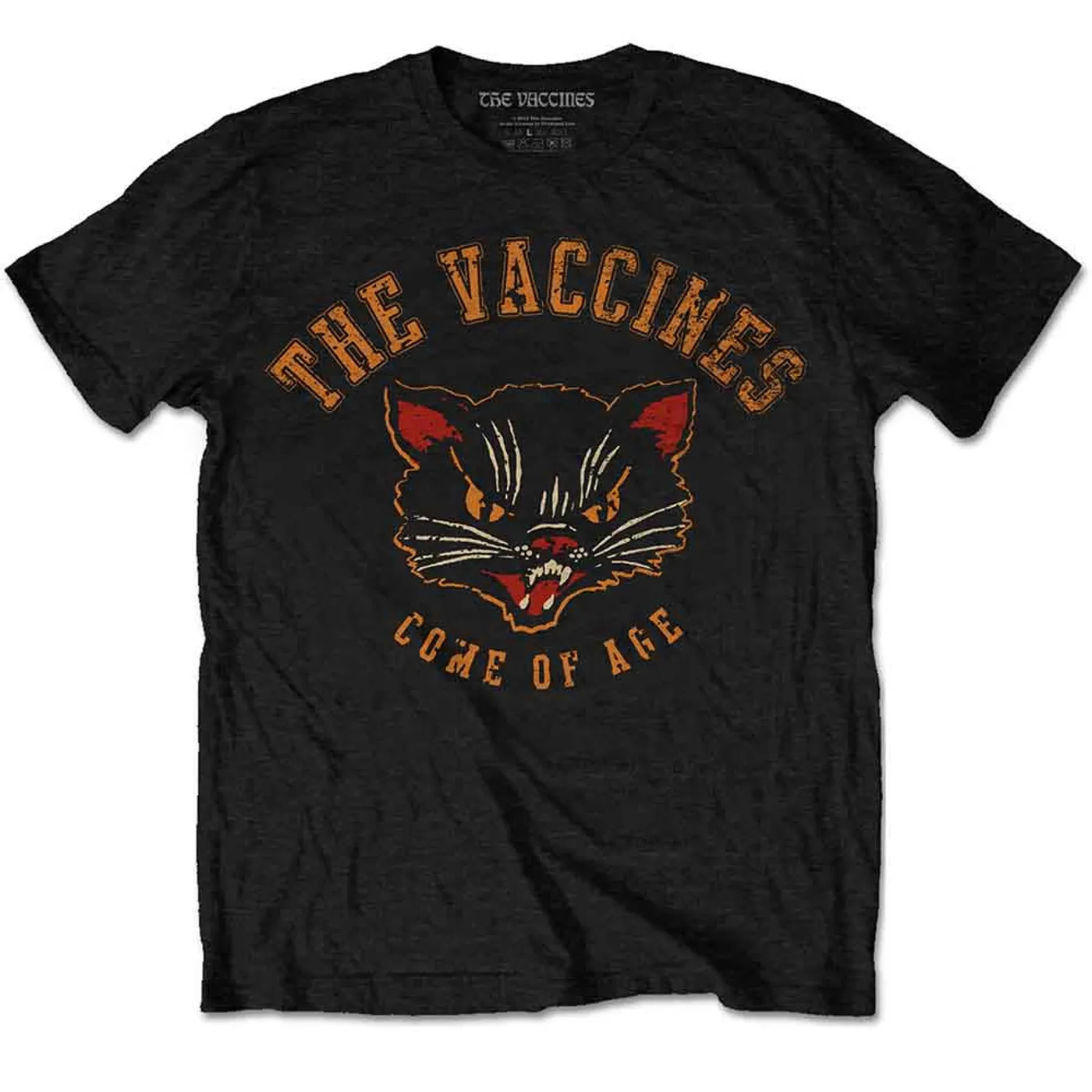 The Vaccines T Shirt - Cat