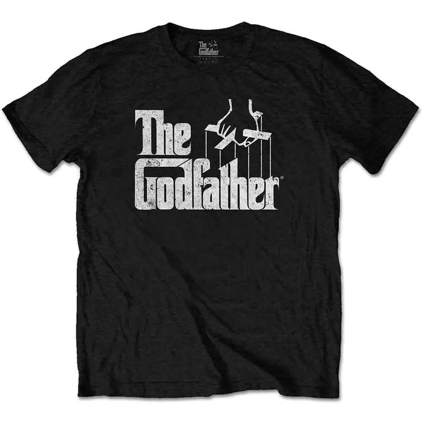 The Godfather Men's T Shirt - Logo White