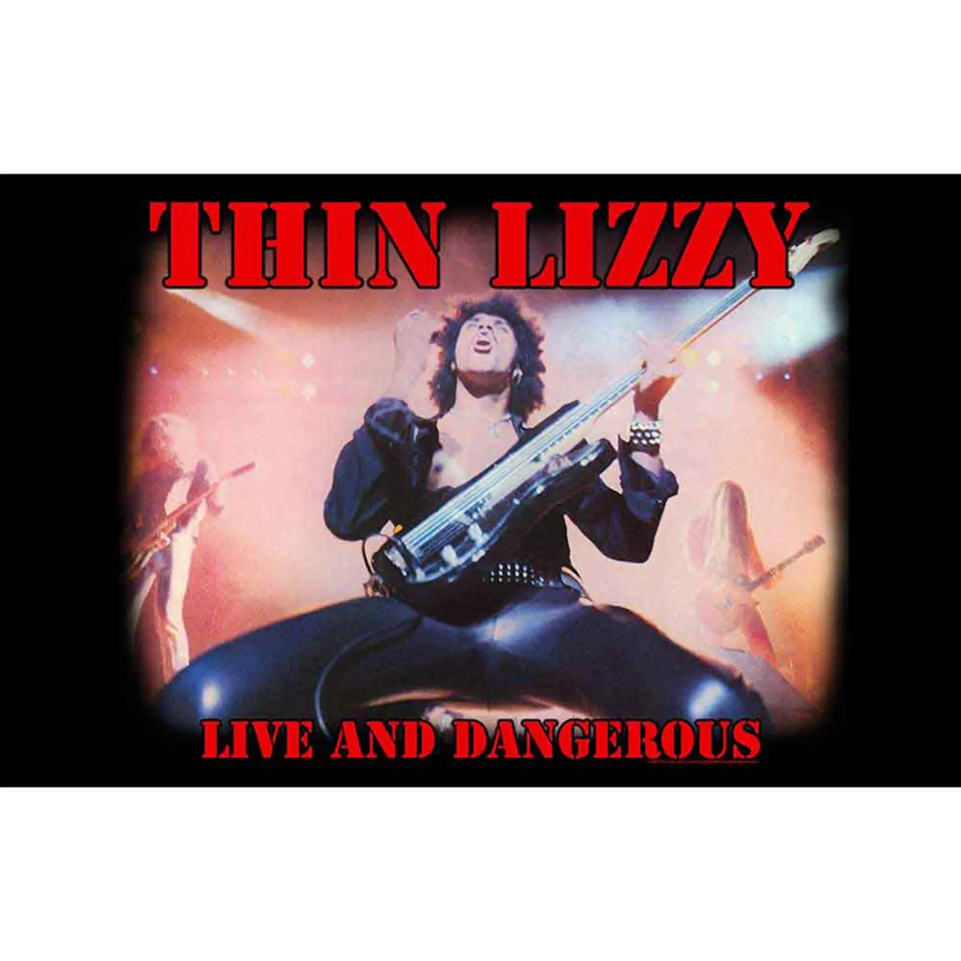 Thin Lizzy Textile Poster - Live And Dangerous