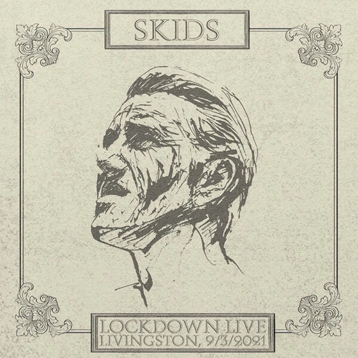Skids LP - Lockdown Live 2021 - Livingstone (White Vinyl)