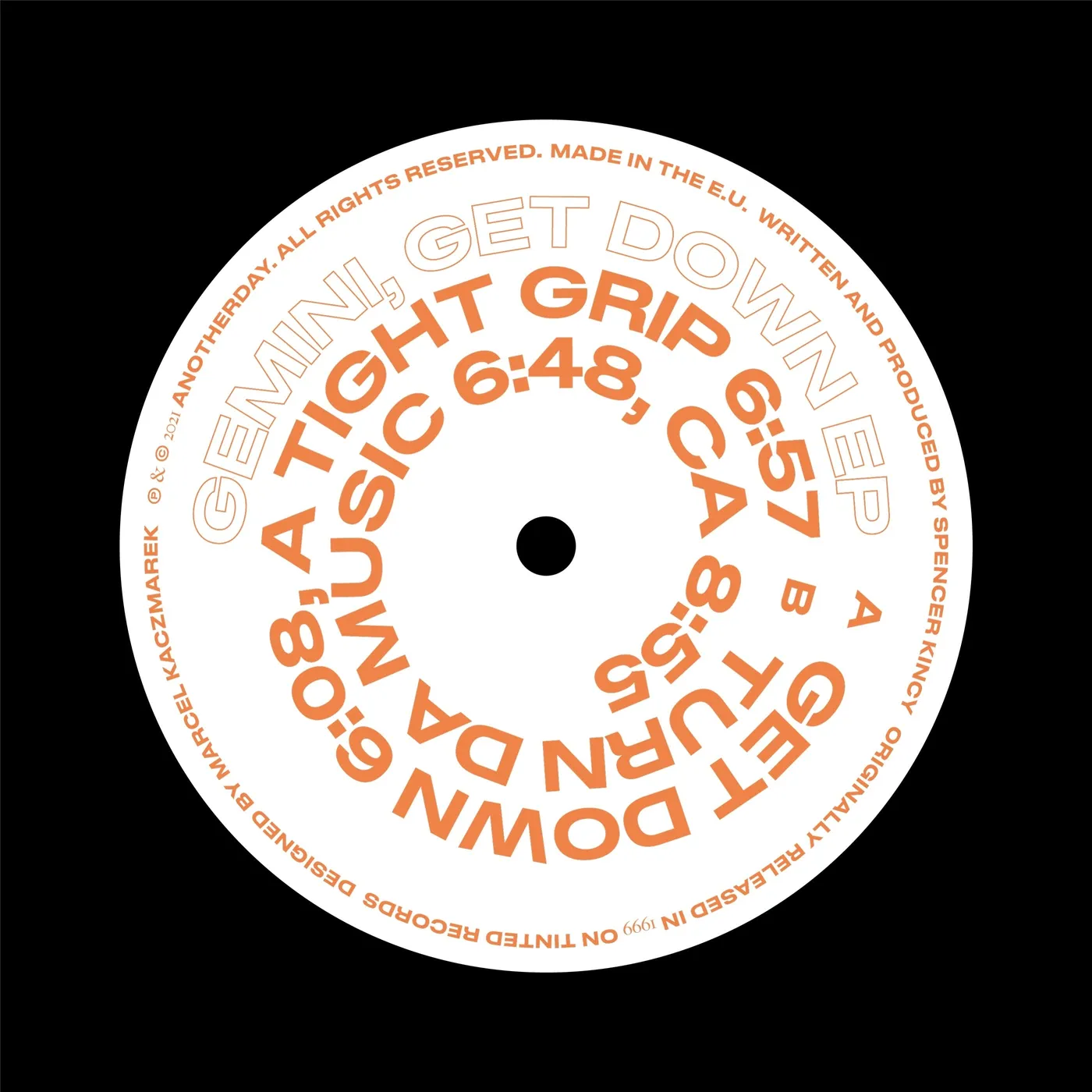 GEMINI LP - Get Down Ep (Vinyl)