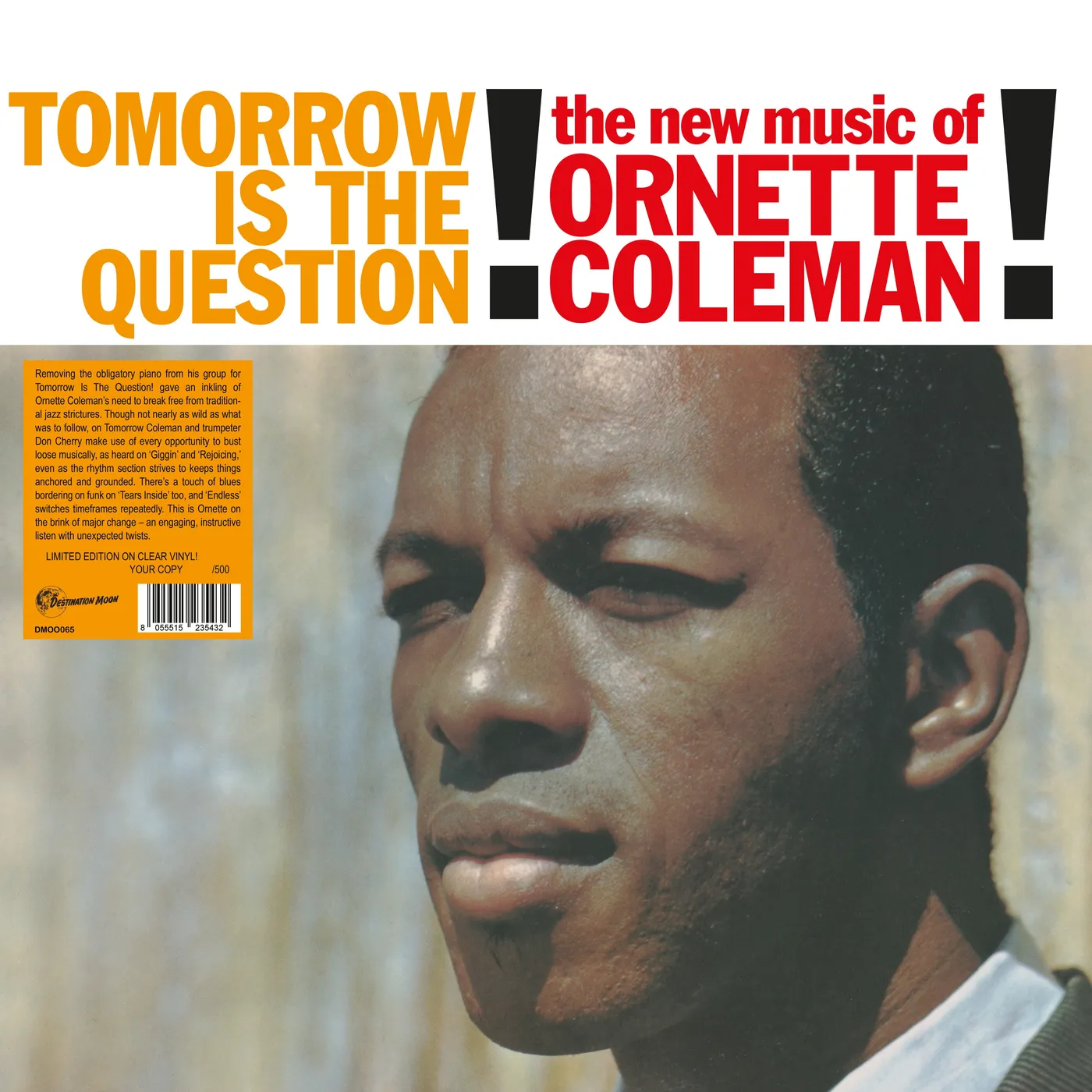 Ornette Coleman LP - Tomorrow Is The Question! (Numbered Edition) (Clear Vinyl)