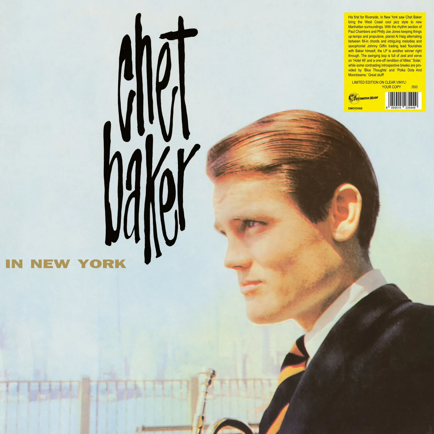 Chet Baker LP - In New York (Numbered Edition) (Clear Vinyl)