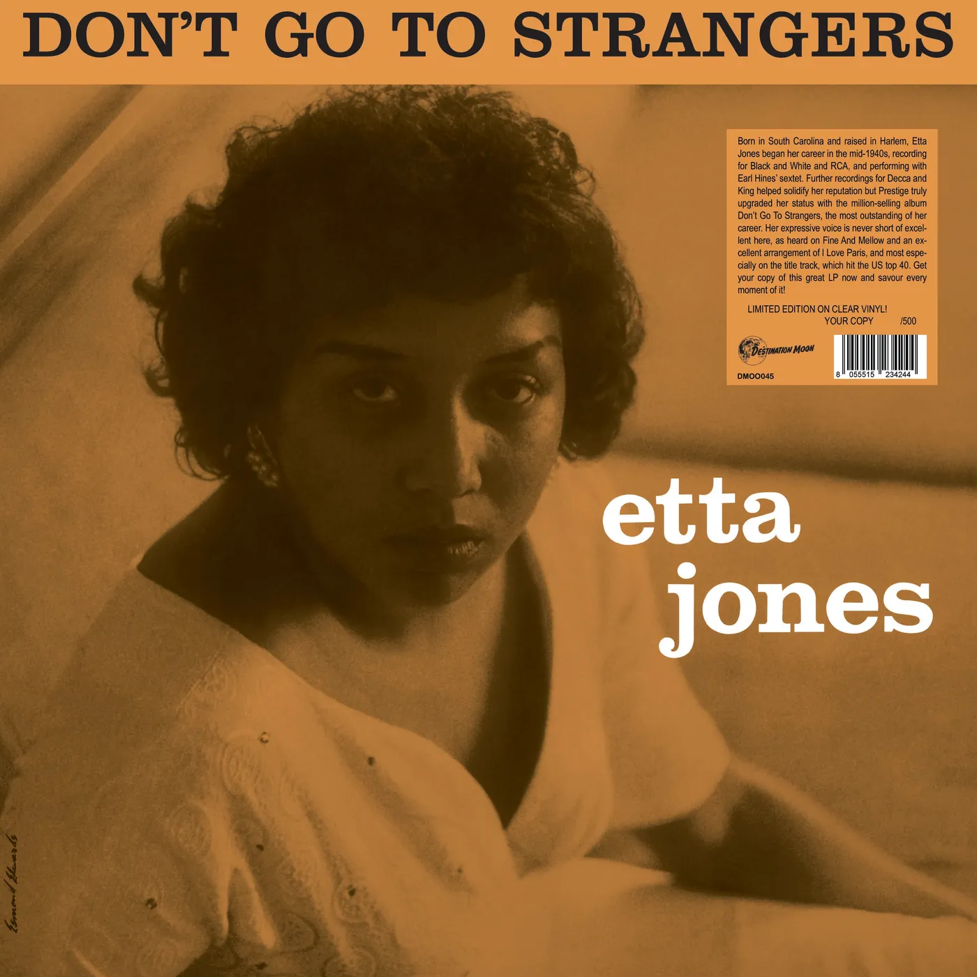 Etta Jones LP - Don'T Go To Strangers (Numbered Edition) (Clear Vinyl)
