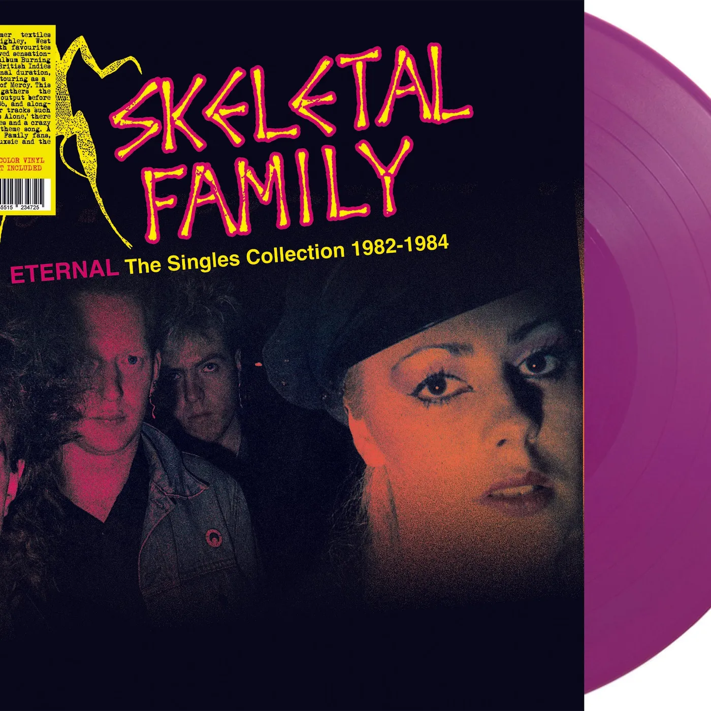 Skeletal Family LP - Eternal: The Singles Collection 1982-1984 (Purple Vinyl)