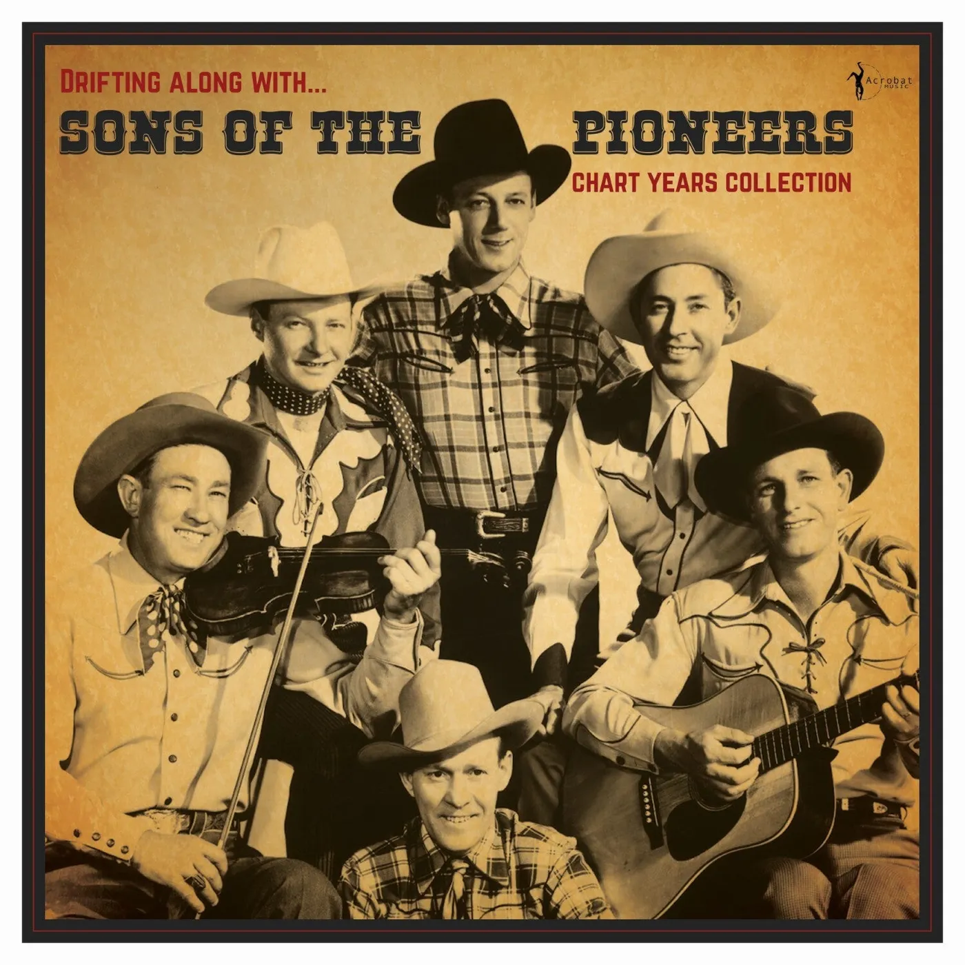 Sons of the Pioneers LP - Drifting Along With: The Chart Years 1936-50 (Vinyl)