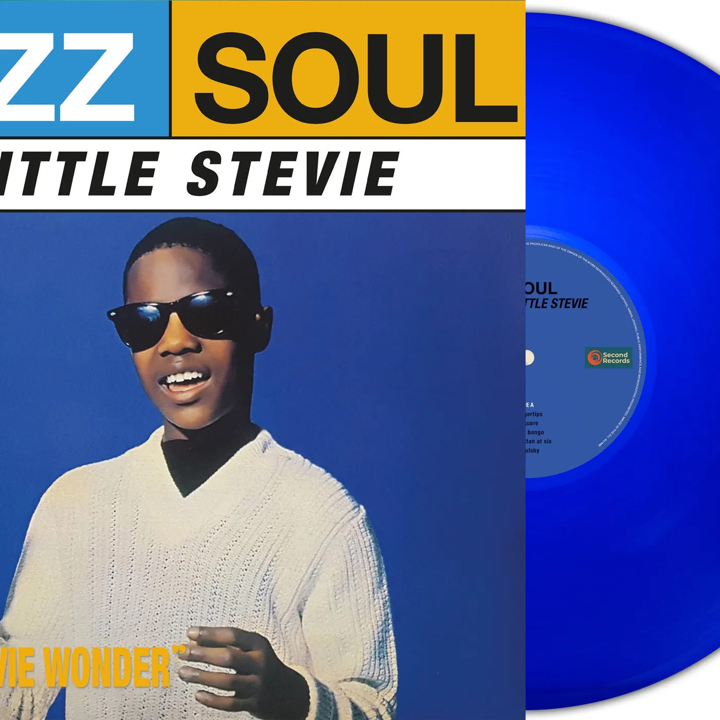 Stevie Wonder LP - The Jazz Soul Of Little Stevie (Blue Vinyl)