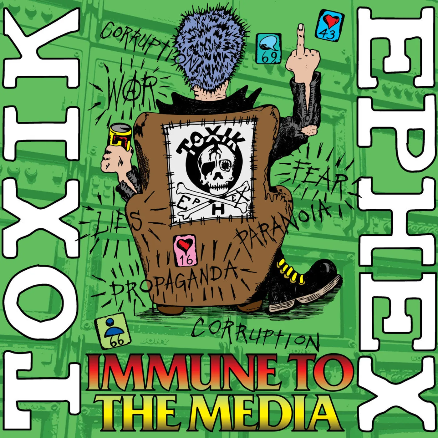Toxik Ephex LP - Immune To The Media (Vinyl)