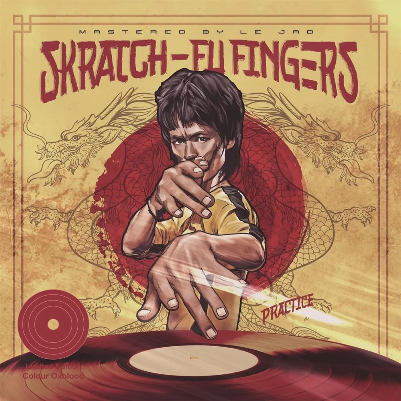 Dj T-Kut LP - Skratch Fu-Fingers Practice (Vinyl)