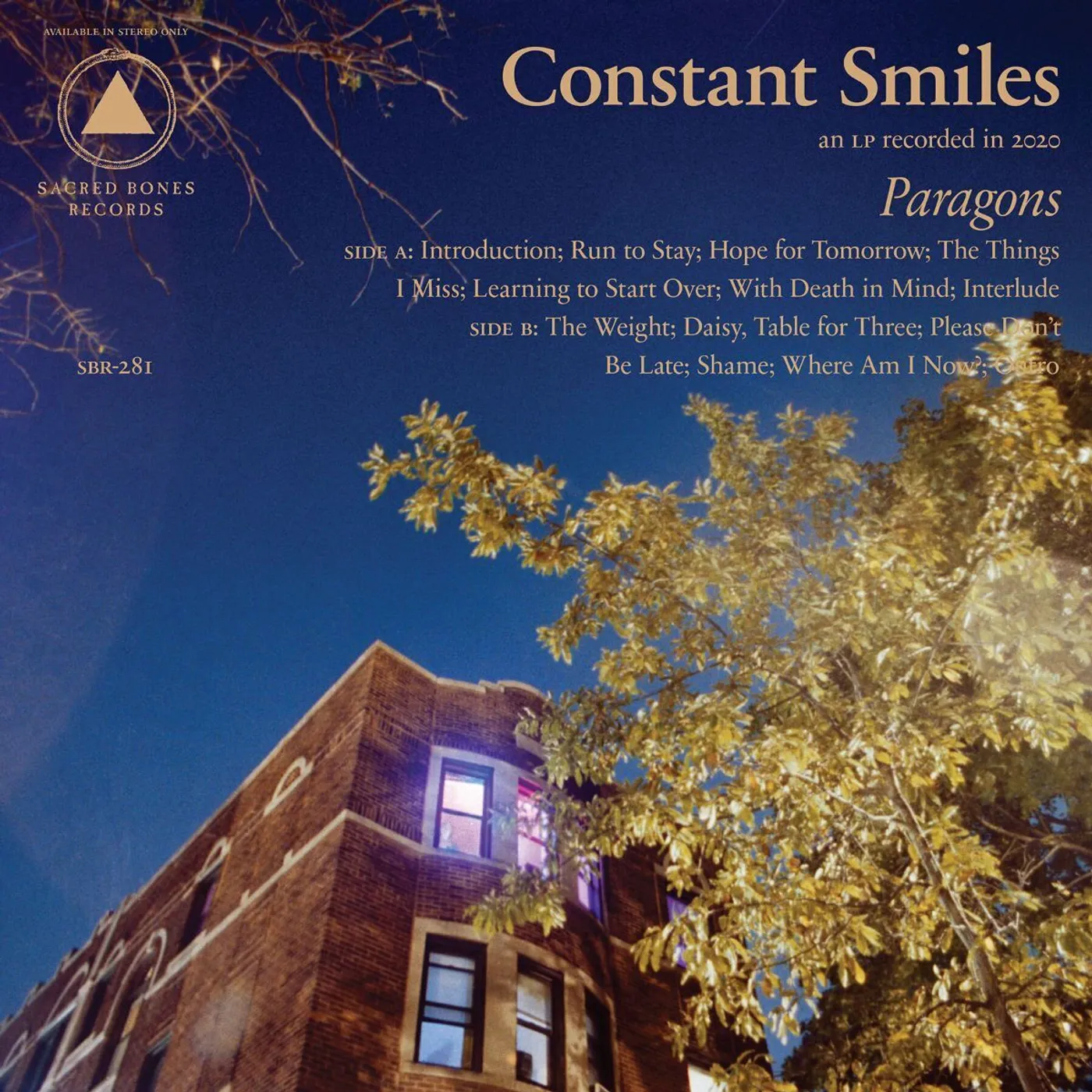 Constant Smiles LP - Paragons (Vineyard Grape Purple Vinyl)