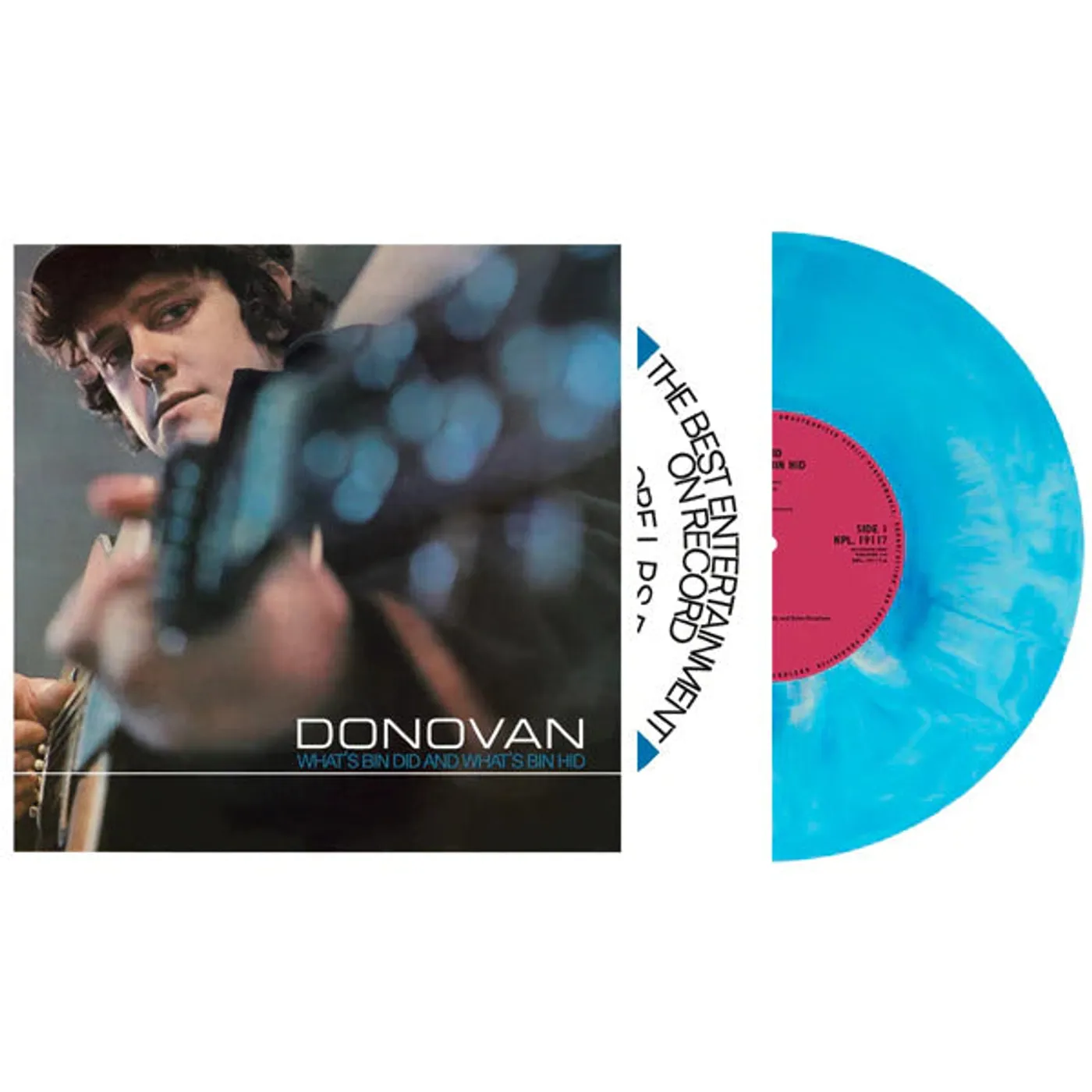 Donovan LP - What'S Bin Did And What'S Bin Hid (White & Blue Vinyl)