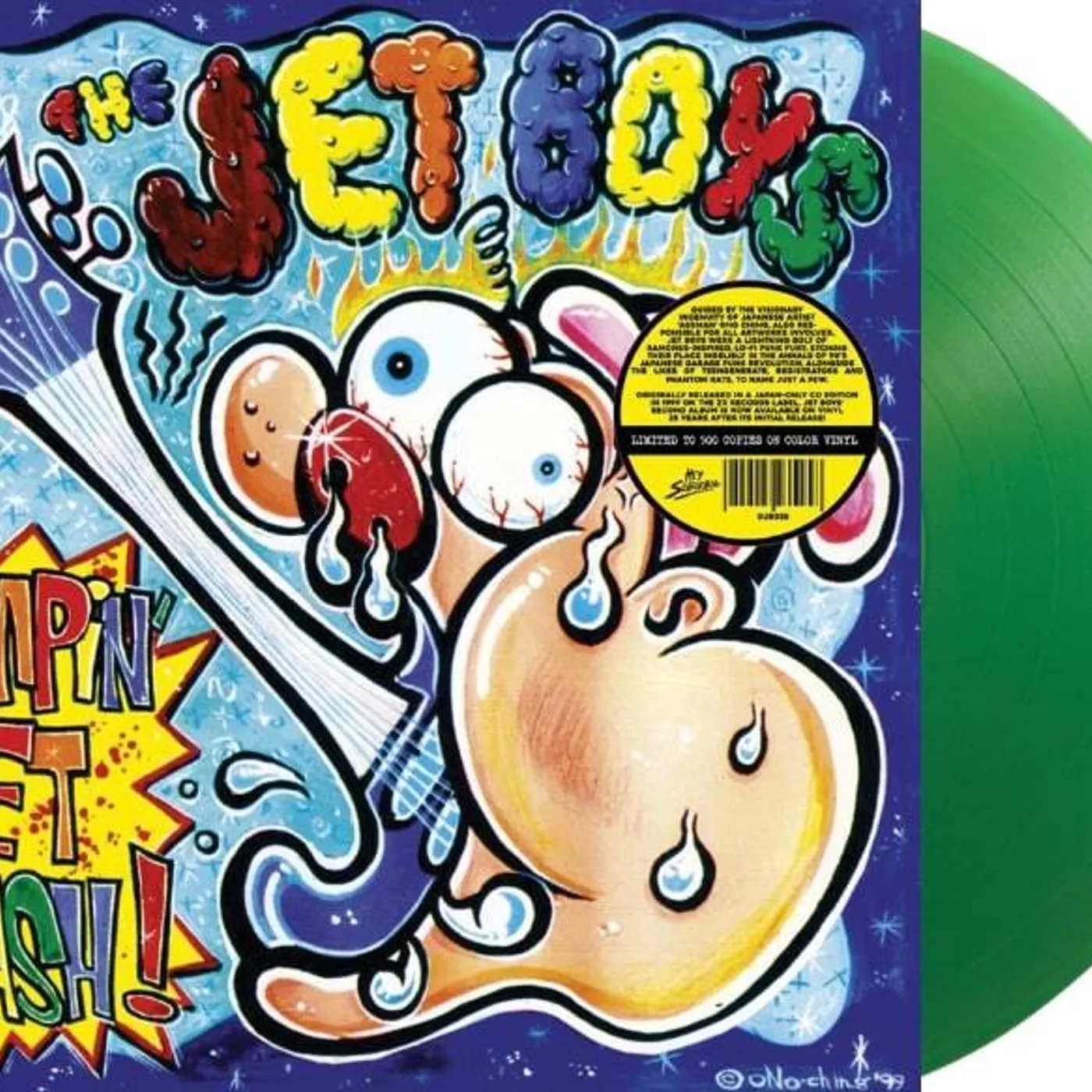 Jet Boys LP - Jumpin Jet Flash (Green Vinyl)