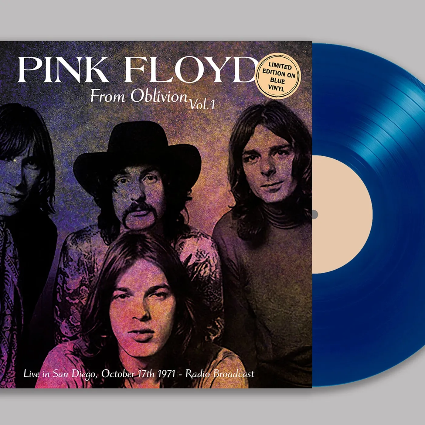 Pink Floyd LP - From Oblivion Vol. 1 - Live In San Diego. October 17Th 1971 (Blue Vinyl)