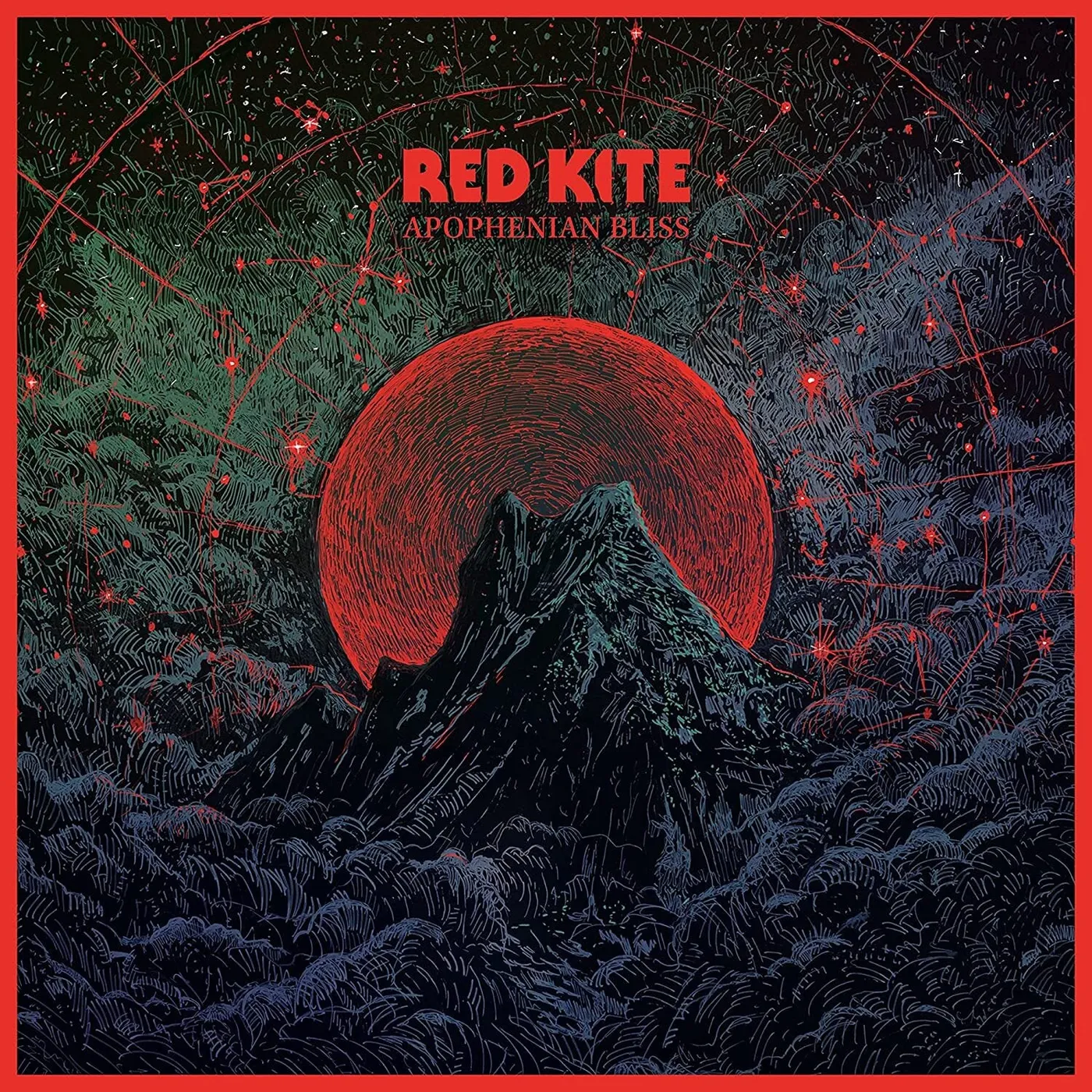 Red Kite LP - Apophenian Bliss (Blue Transparent Vinyl)