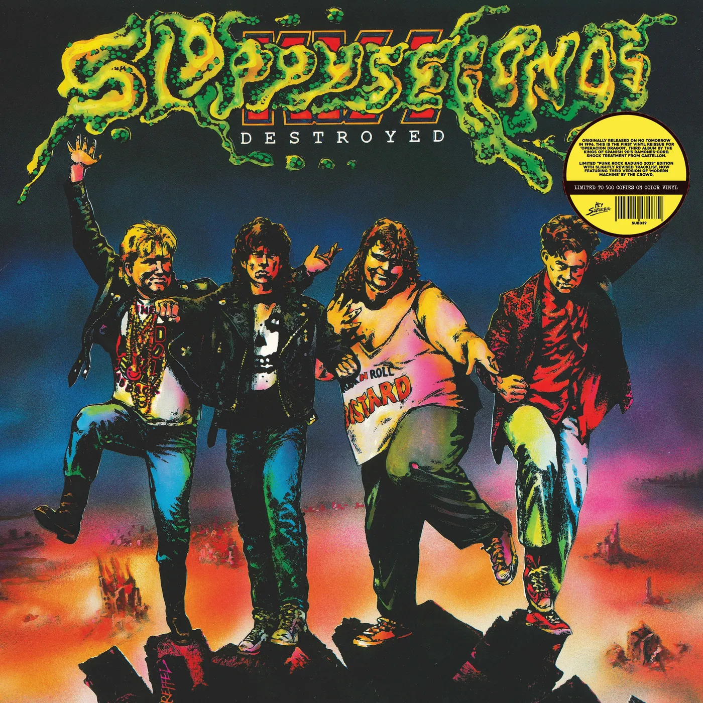 Sloppy Seconds LP - Destroyed (Coloured Vinyl)