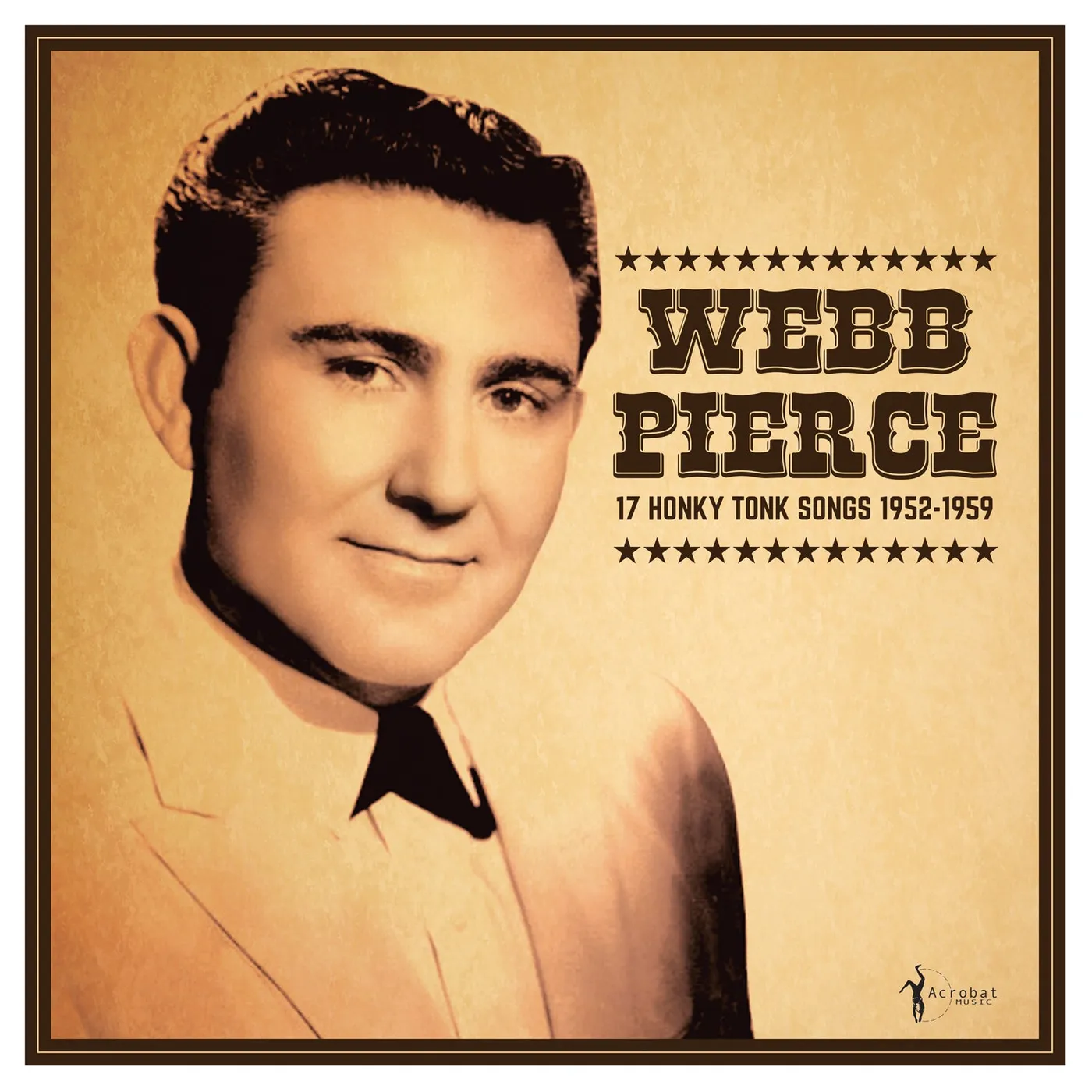 Webb Pierce LP - 17 Honky Tonk Songs (Vinyl)