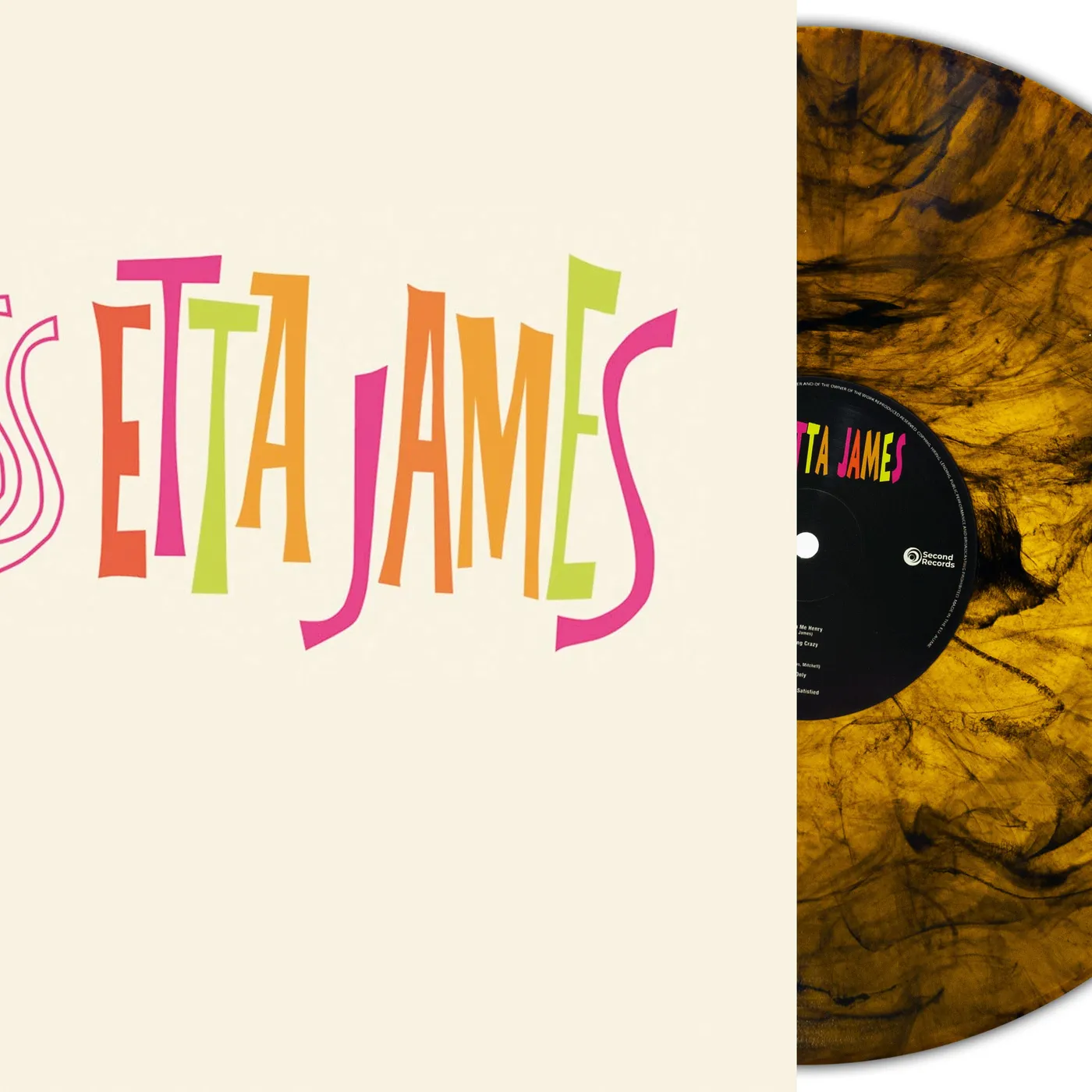 Etta James LP - Miss Etta James (Orange Marble Vinyl)