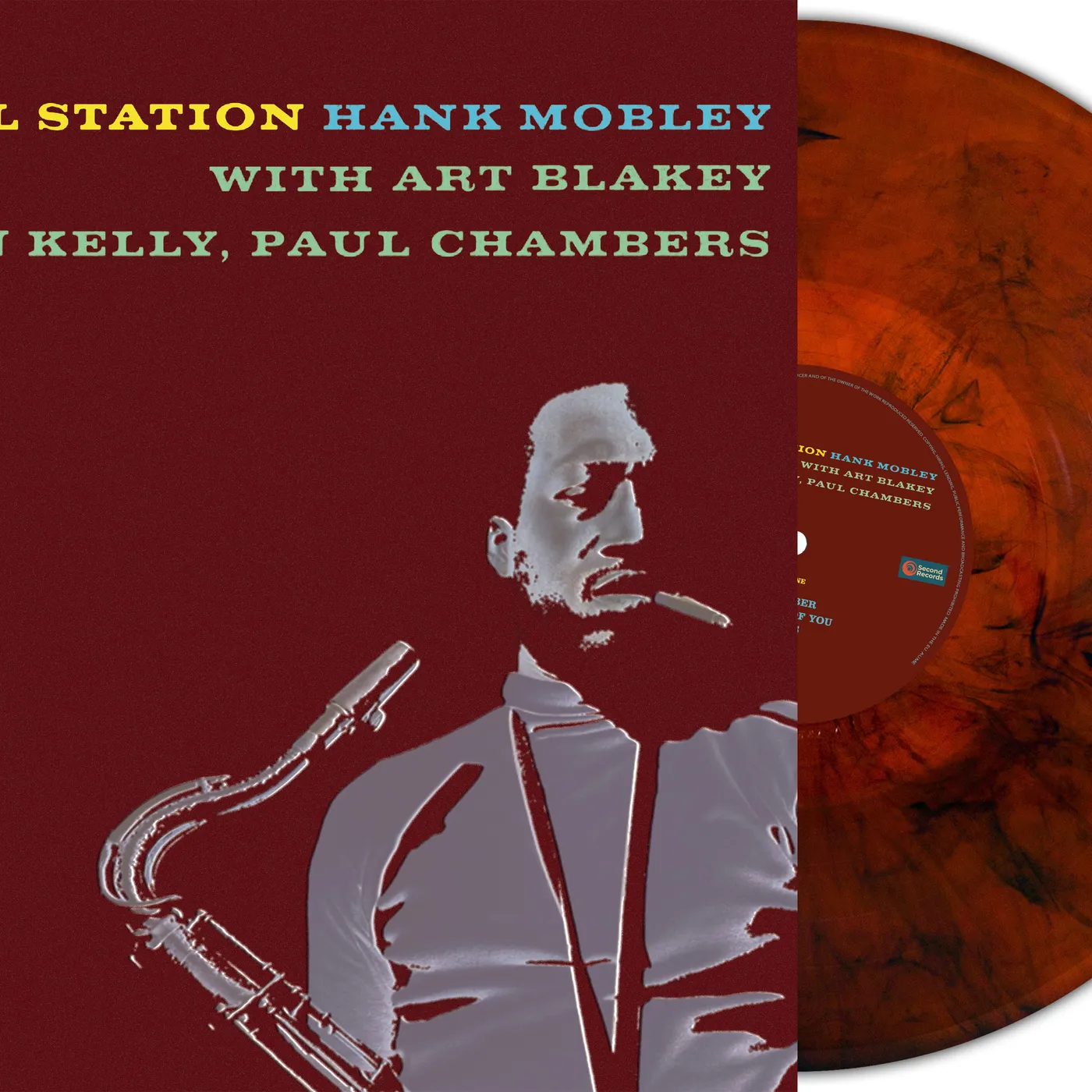 Hank Mobley LP - Soul Station (Red Marble Vinyl)