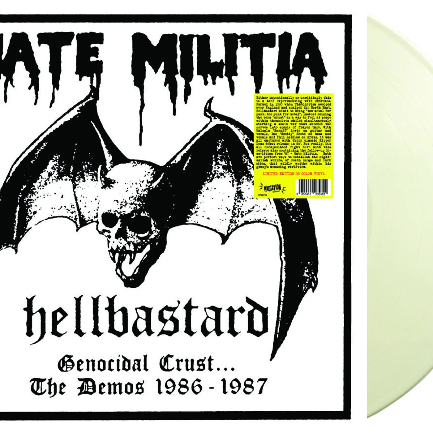 Hellbastard LP - Genocidal Crust: The Demos 1986-1987 (Coloured Vinyl)