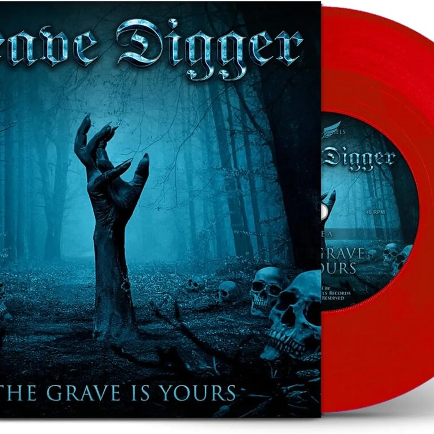 Grave Digger LP - The Grave Is Yours (Transparent Red Vinyl)