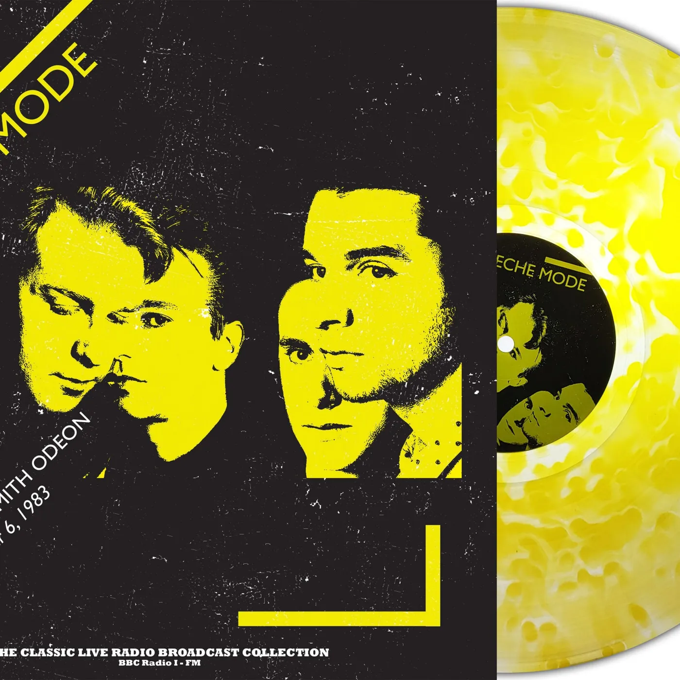 Depeche Mode LP - Live At Hammersmith Odeon. London 1983 (Yellow Cloudy Vinyl)