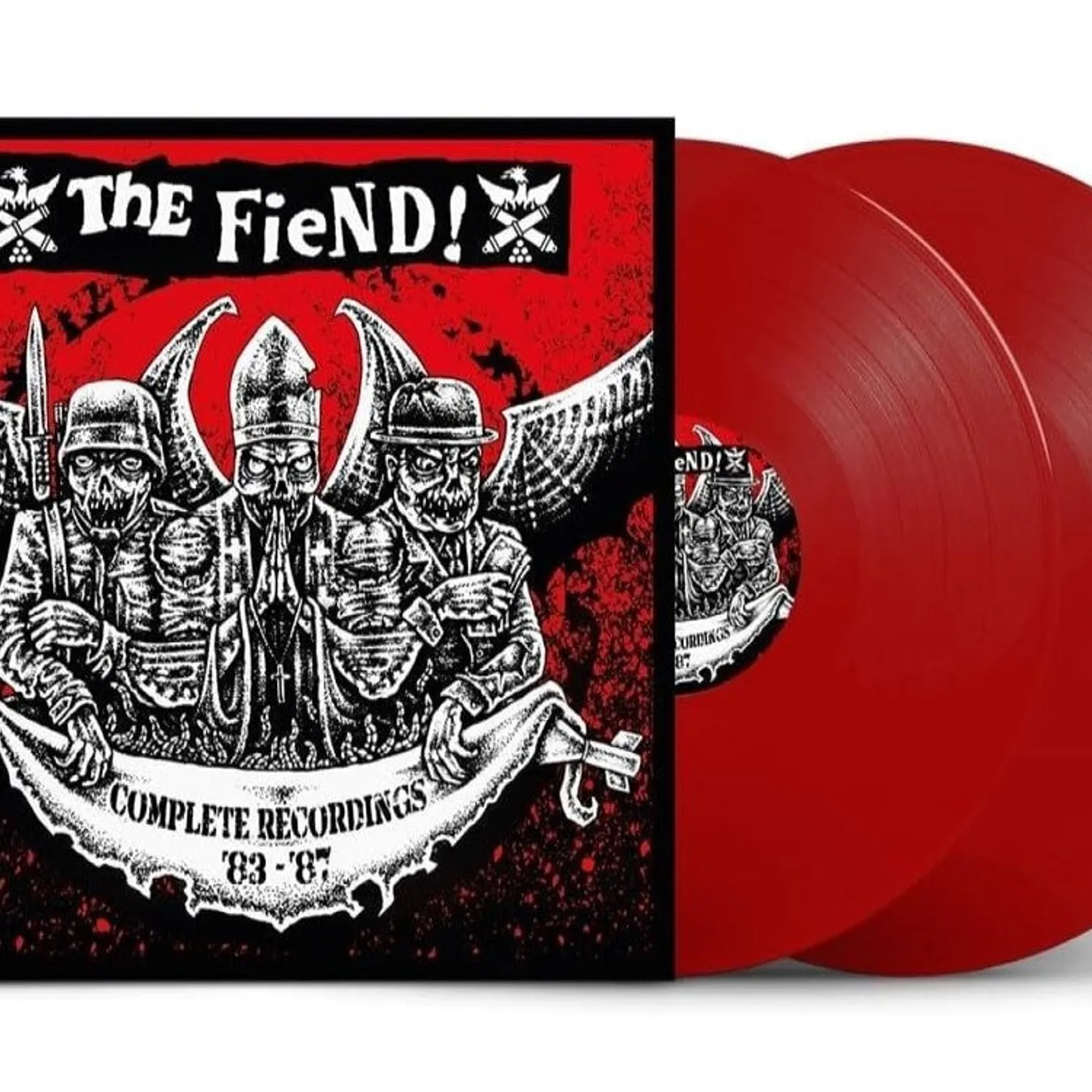 Fiend LP - Complete Recordings 1983-1987 (Red Vinyl)