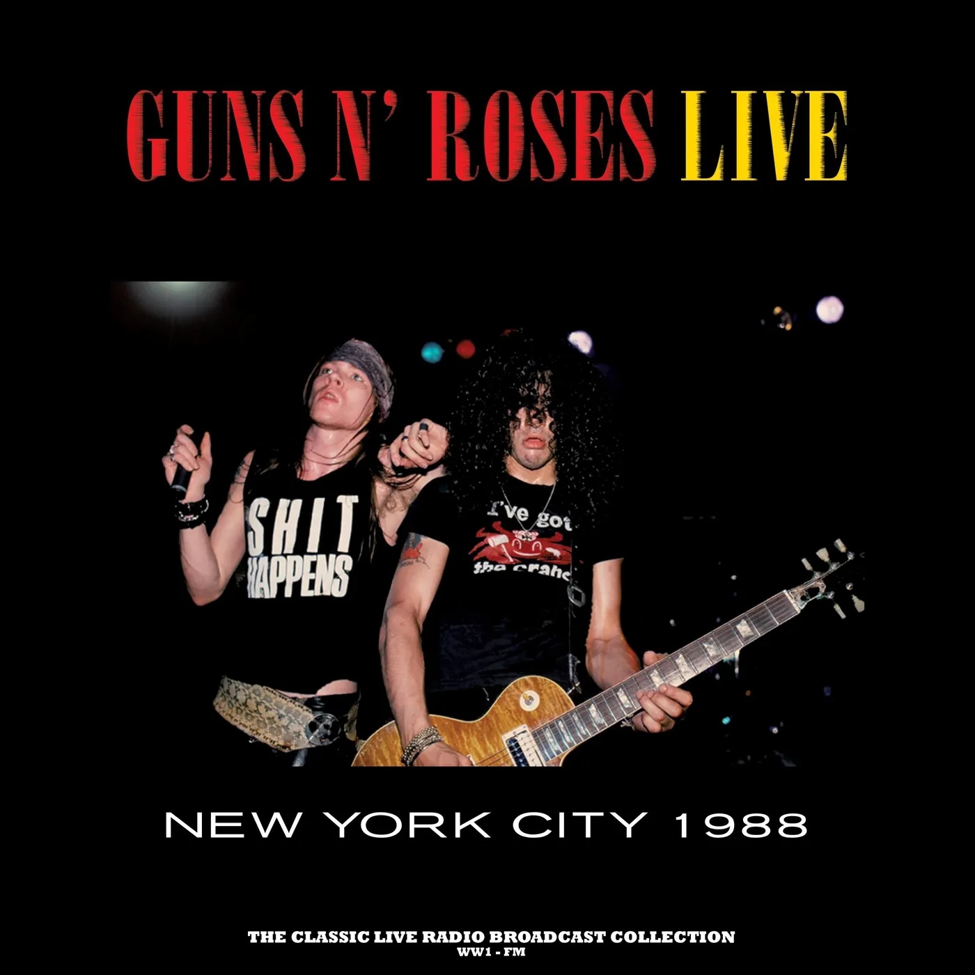Guns N' Roses LP - Live In New York City 1988 (Lagoon Vinyl)