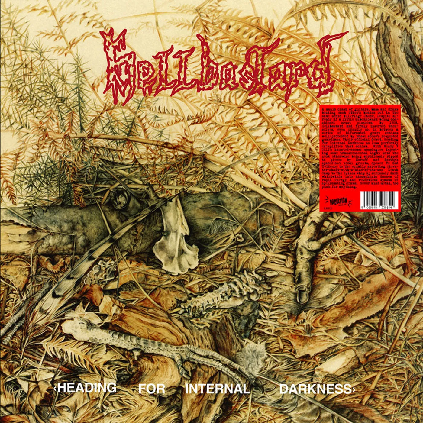 Hellbastard LP - Heading For Internal Darkness (Vinyl)