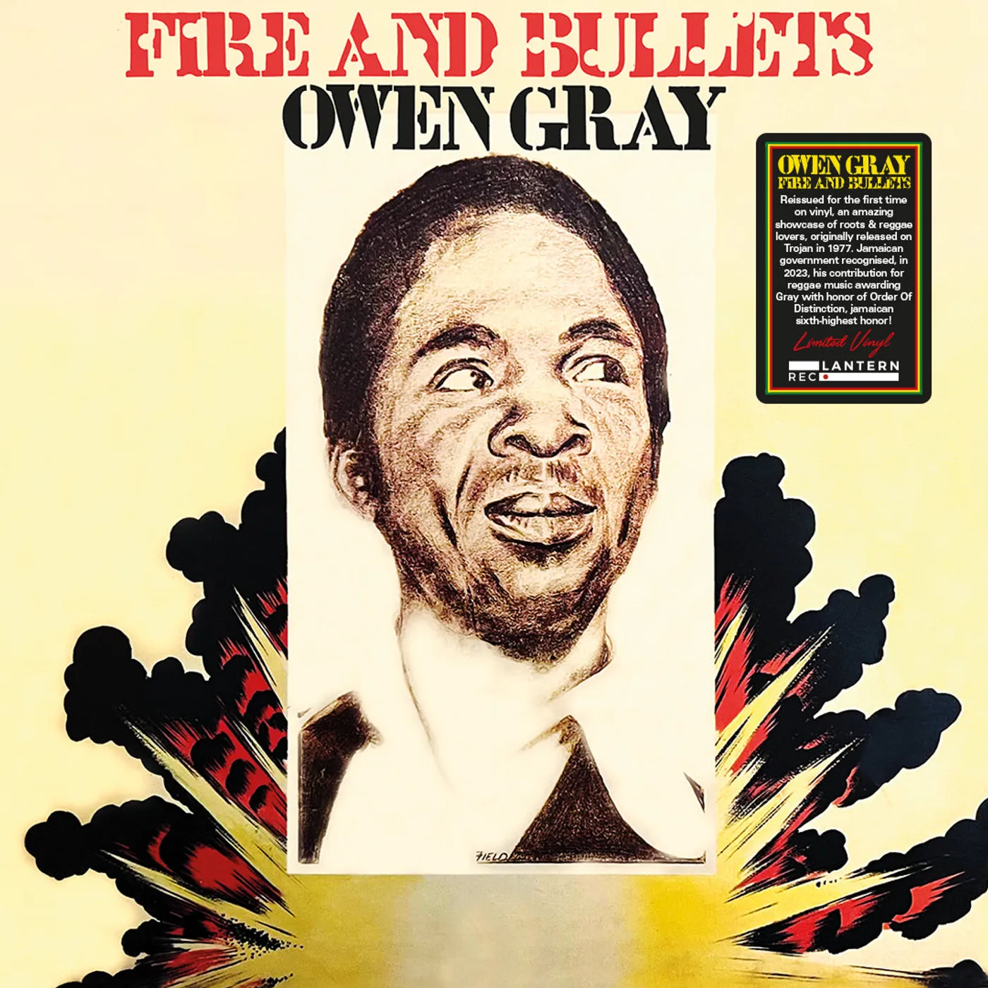 Owen Gray LP - Fire And Bullets (Vinyl)