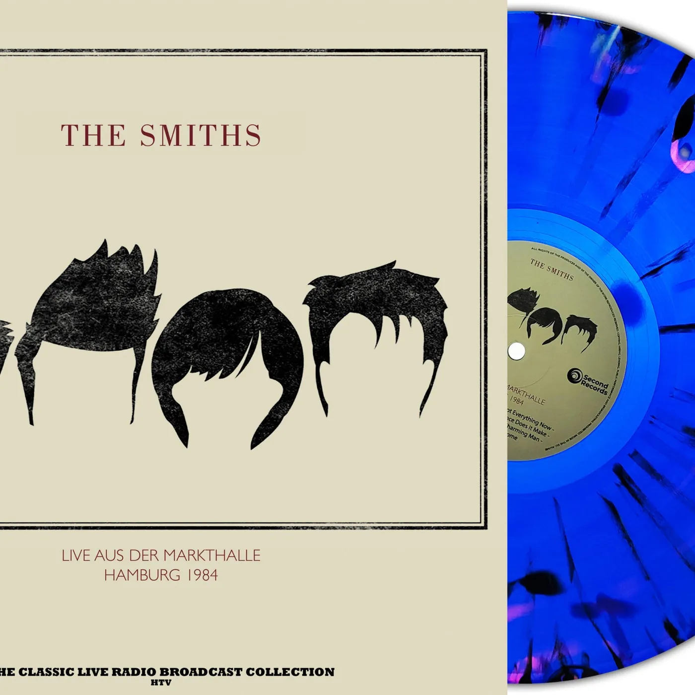 The Smiths LP - Markthalle Hamburg 1984 (Lagoon Vinyl)