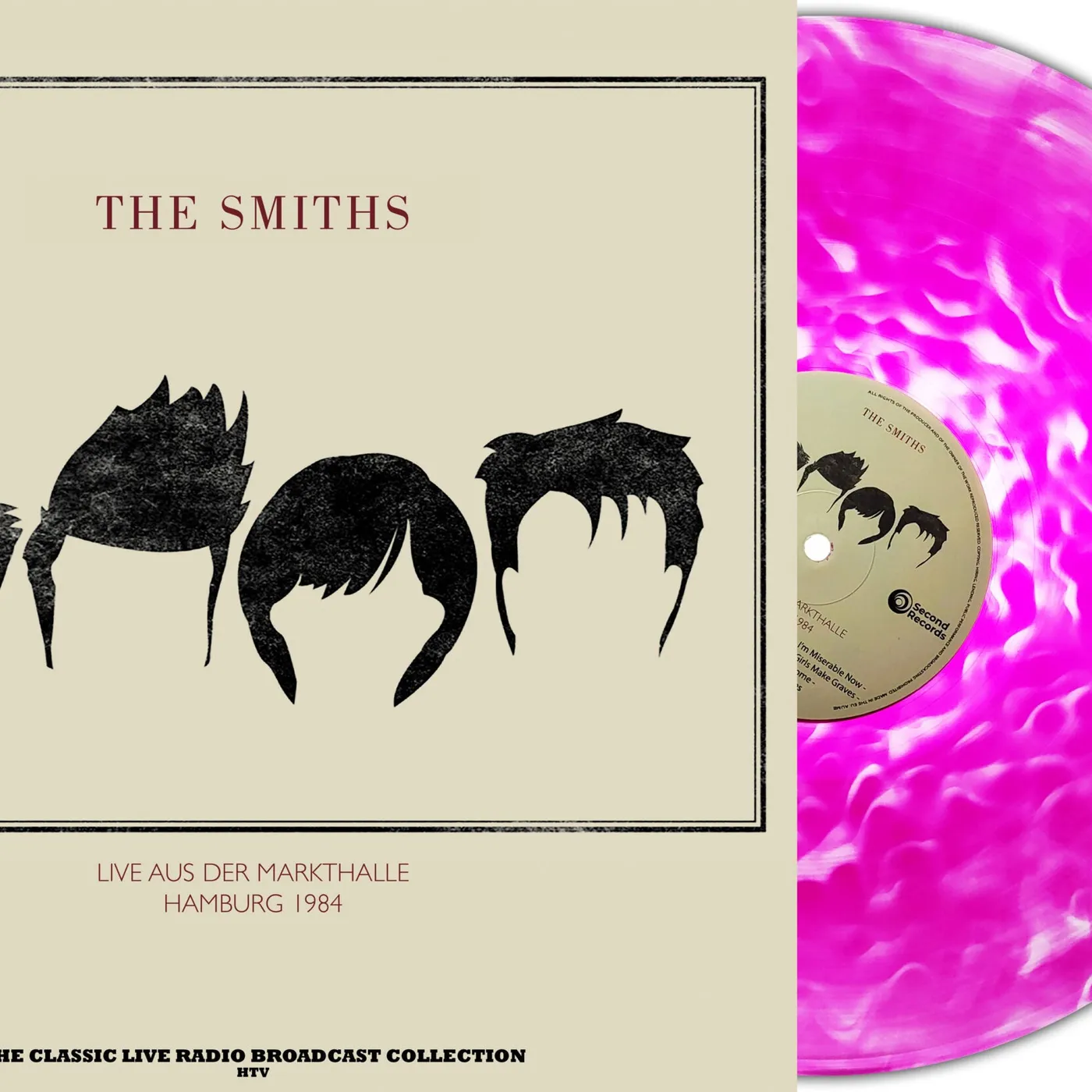The Smiths LP - Markthalle Hamburg 1984 (Violet Cloudy Vinyl)