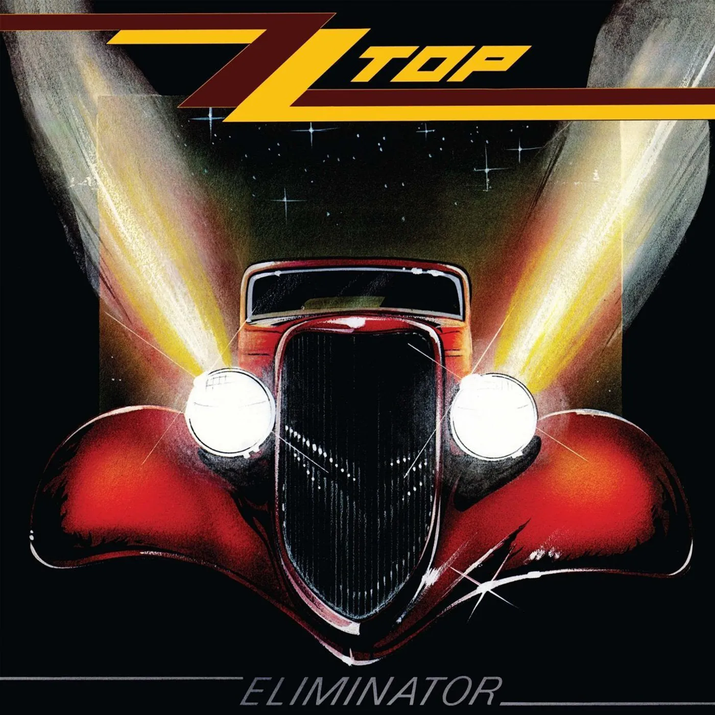 Zz Top LP - Eliminator (Red Vinyl)