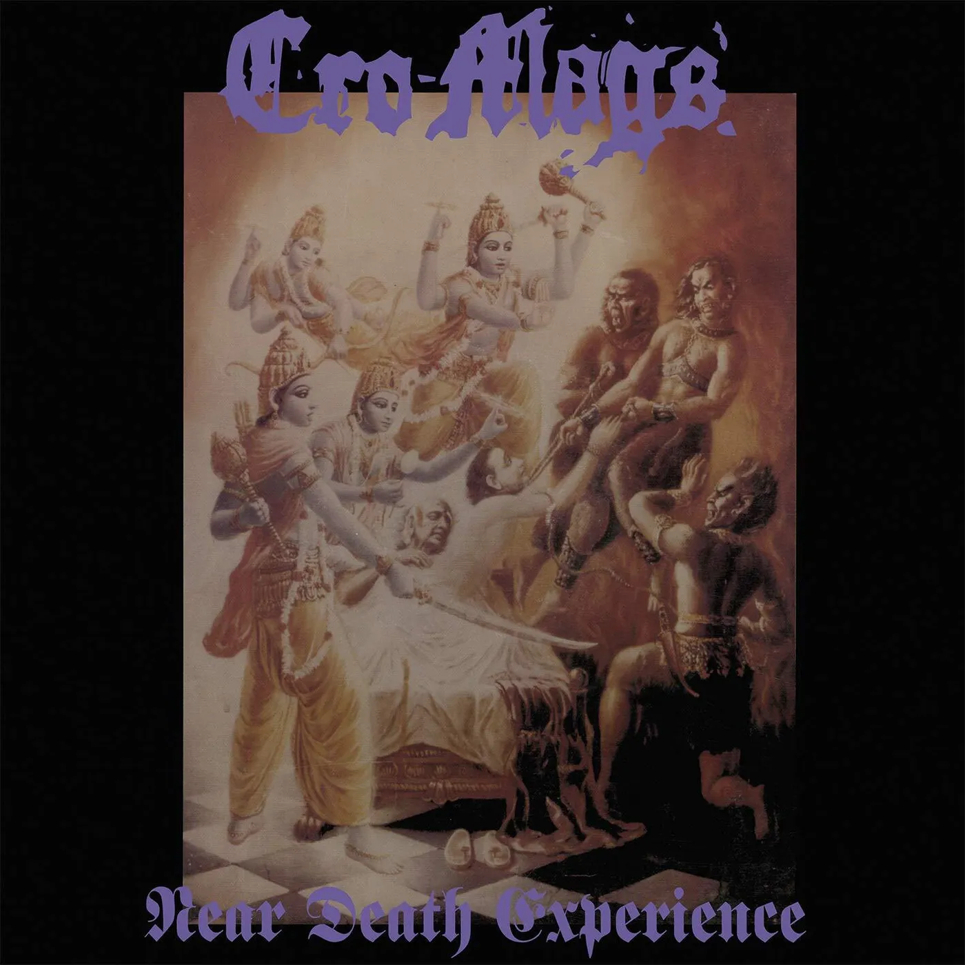 Cro-Mags LP - Near Death Experience (Clear/Black/Purple Splatter Vinyl)