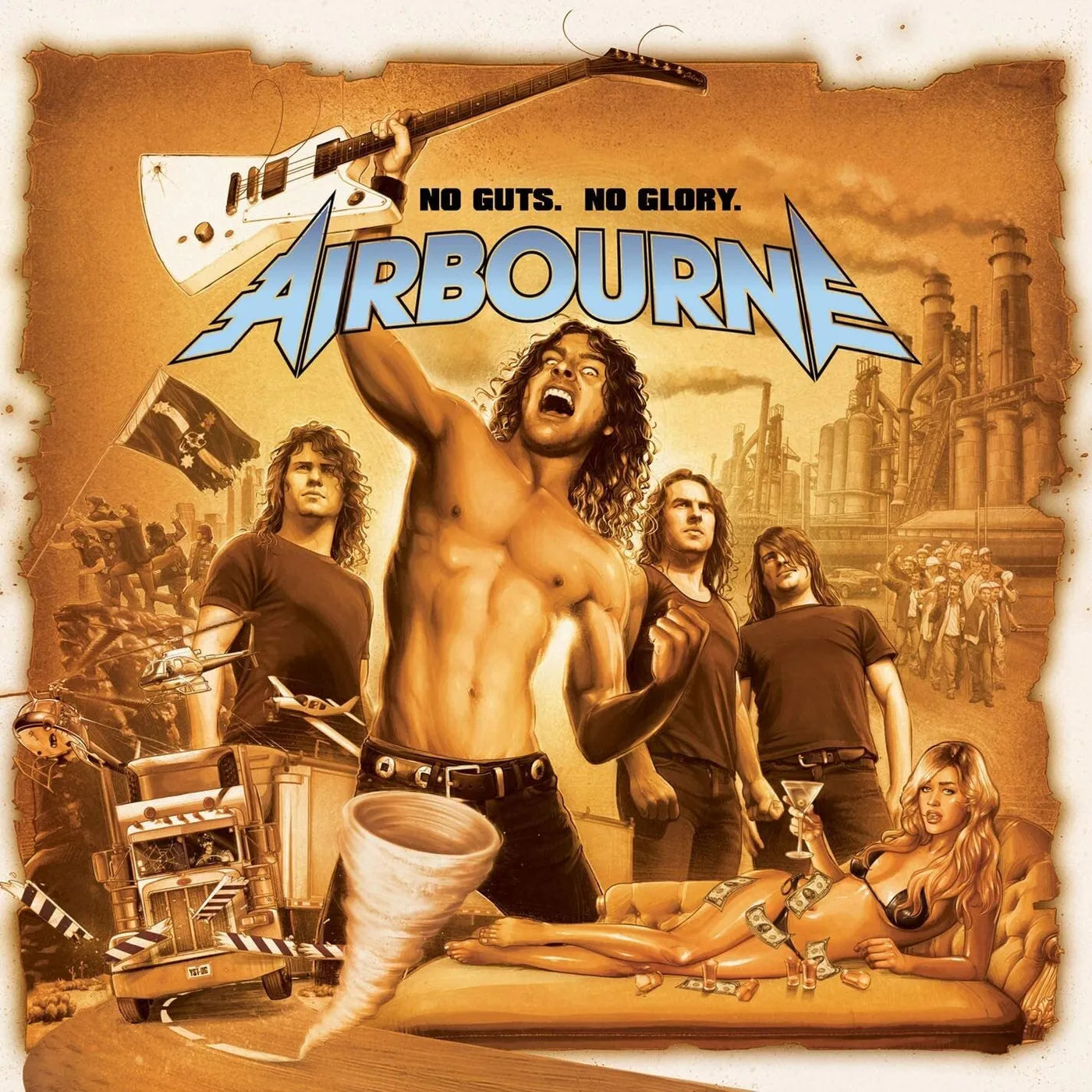 Airbourne LP - No Guts. No Glory (Vinyl)