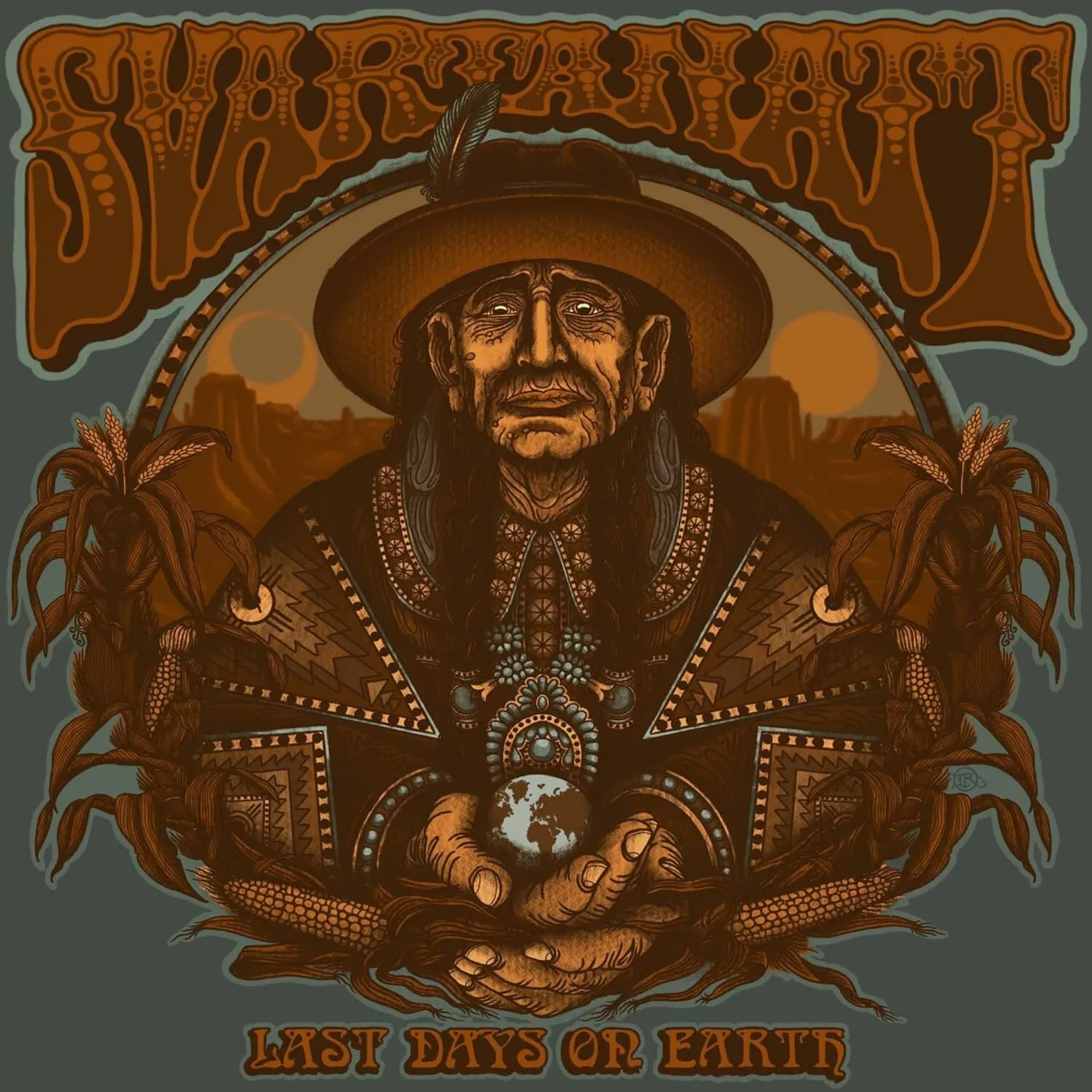 Svartanatt LP - Last Days On Earth (Solid Orange Vinyl)
