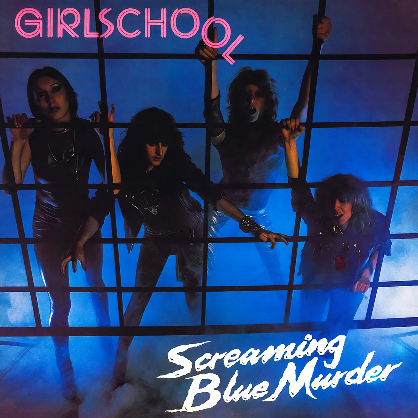 Girlschool LP - Screaming Blue Murder (Marble Vinyl)