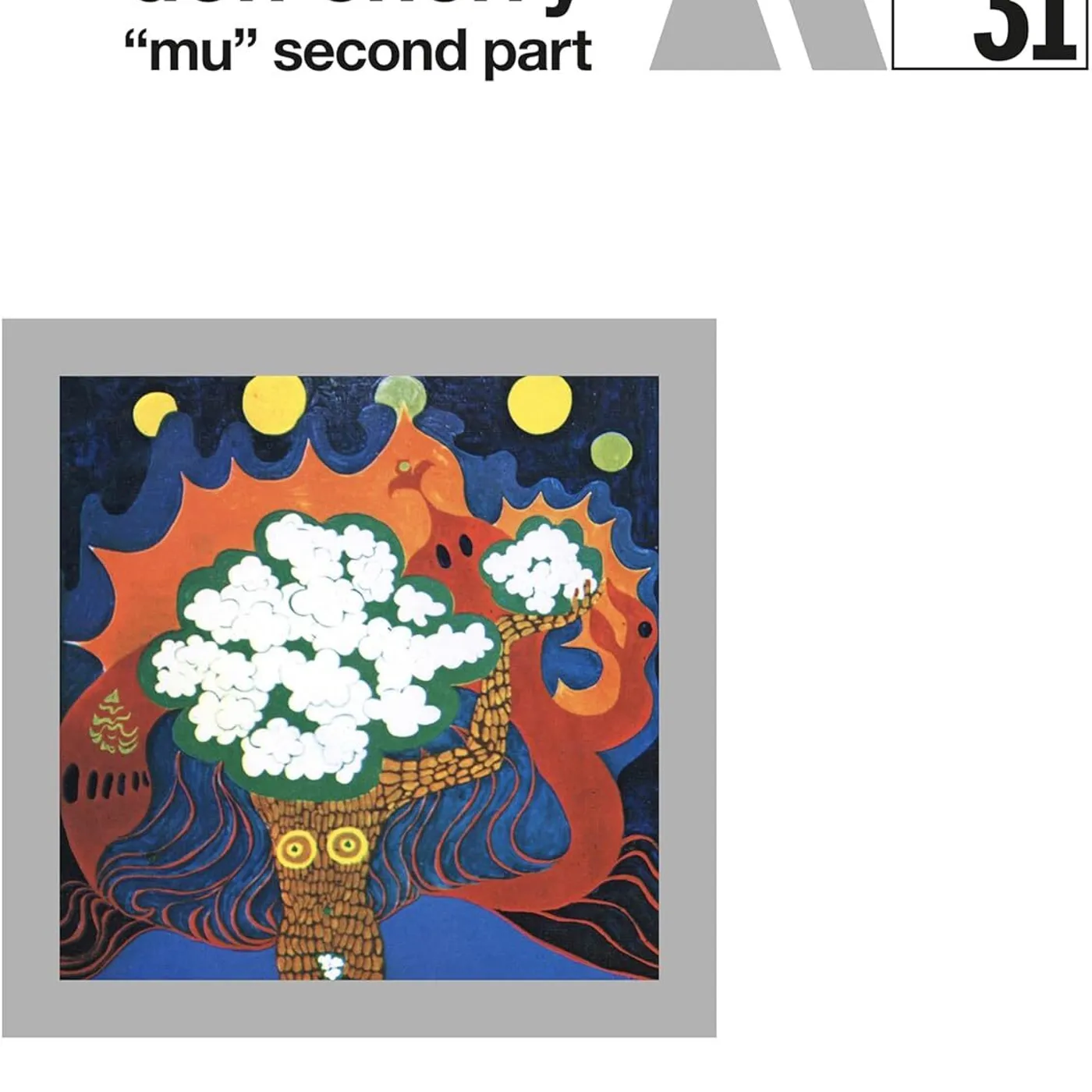 Don Cherry LP - Mu. Second Part (Vinyl)